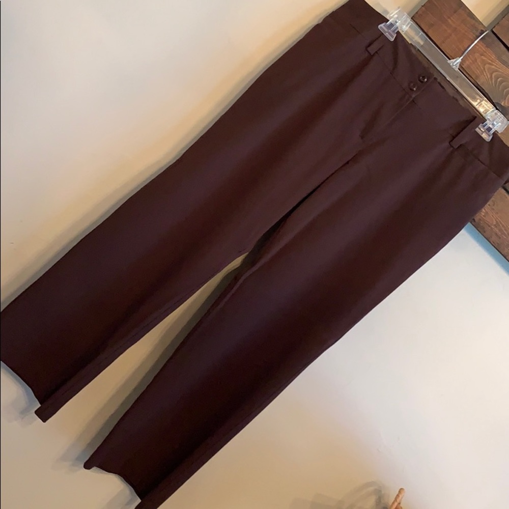 Basic brown dress pant